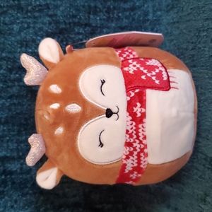 CHRISTMAS SQUISHMALLOWS  DAWN THE FAWN 5" NWT
